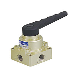 Válvula de interruptor manual pneumática da mão da válvula da série da alta tensão com conexão da tubulação/placa