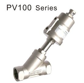 DN10 ~ 80 PV100 válvula de globo de Seat do ângulo de 2/2 maneiras para gás/vapor