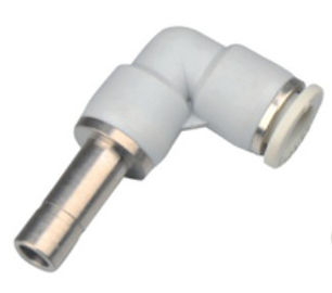 PLJ conectam rapidamente os encaixes do ar, encaixe de tubo masculino pneumático do cotovelo do One Touch