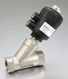 Qualidade  PV800 2 / 2 Way Angle Seat Valve For Medium Up To + 180℃ Namur Type Actuator Fábrica