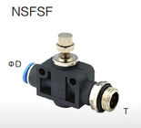 Válvula de regulador de pressão ajustável do ar de NSFSF do lado do tubo para rosquear o corpo Rotatable lateral