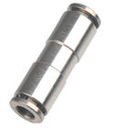 Válvula reta pneumática da cor PCVU One Direction do preto do encaixe de tubo de M5 ~ 1/2”