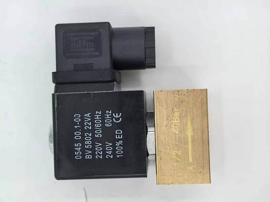 Válvula solenoide pneumática 230VAC 20W Automatização industrial, poupança de energia